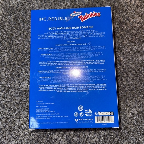 Incredible Twinkie bath set - Picture 2 of 3